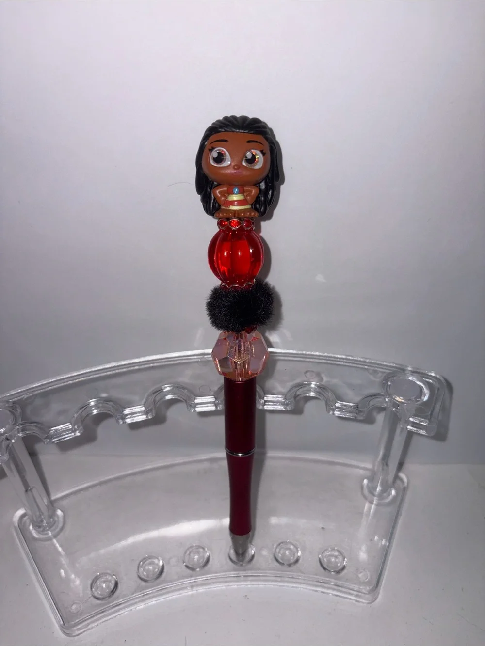 Moana character beaded pens